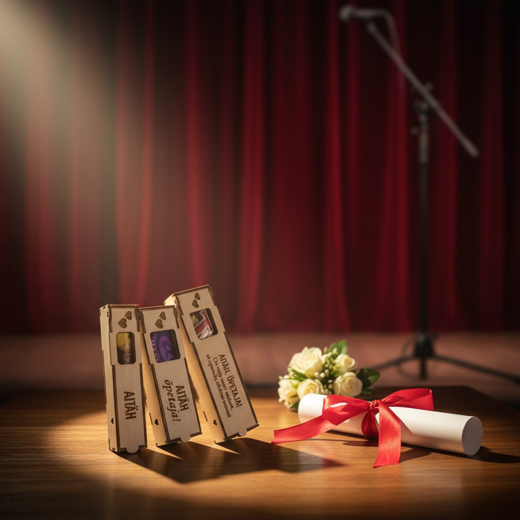 Šokolaadi kinkekarp AITÄH - Image 2