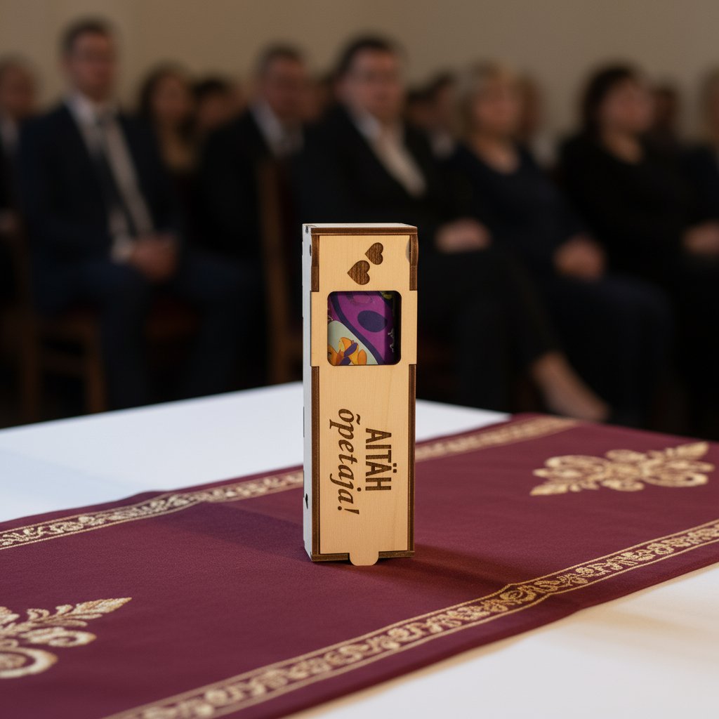 Šokolaadi kinkekarp AITÄH - Image 3